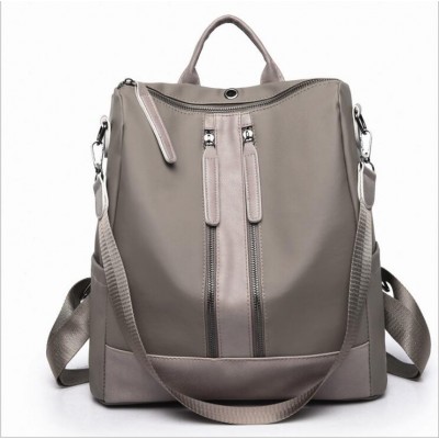 2019 Yiwu new arrival Waterproof Nylon Lightweight School Shoulder Bag Women Backpack Bag Fashion Girl School Shoulder Backpack